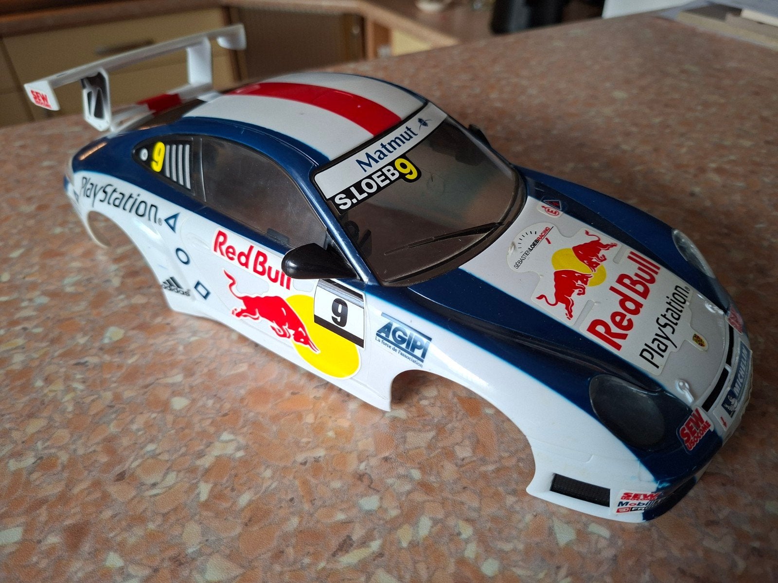 Porsche rc Boddy Nikko, Gebruikt, Auto onroad, RTR (Ready to Run), Overige schalen