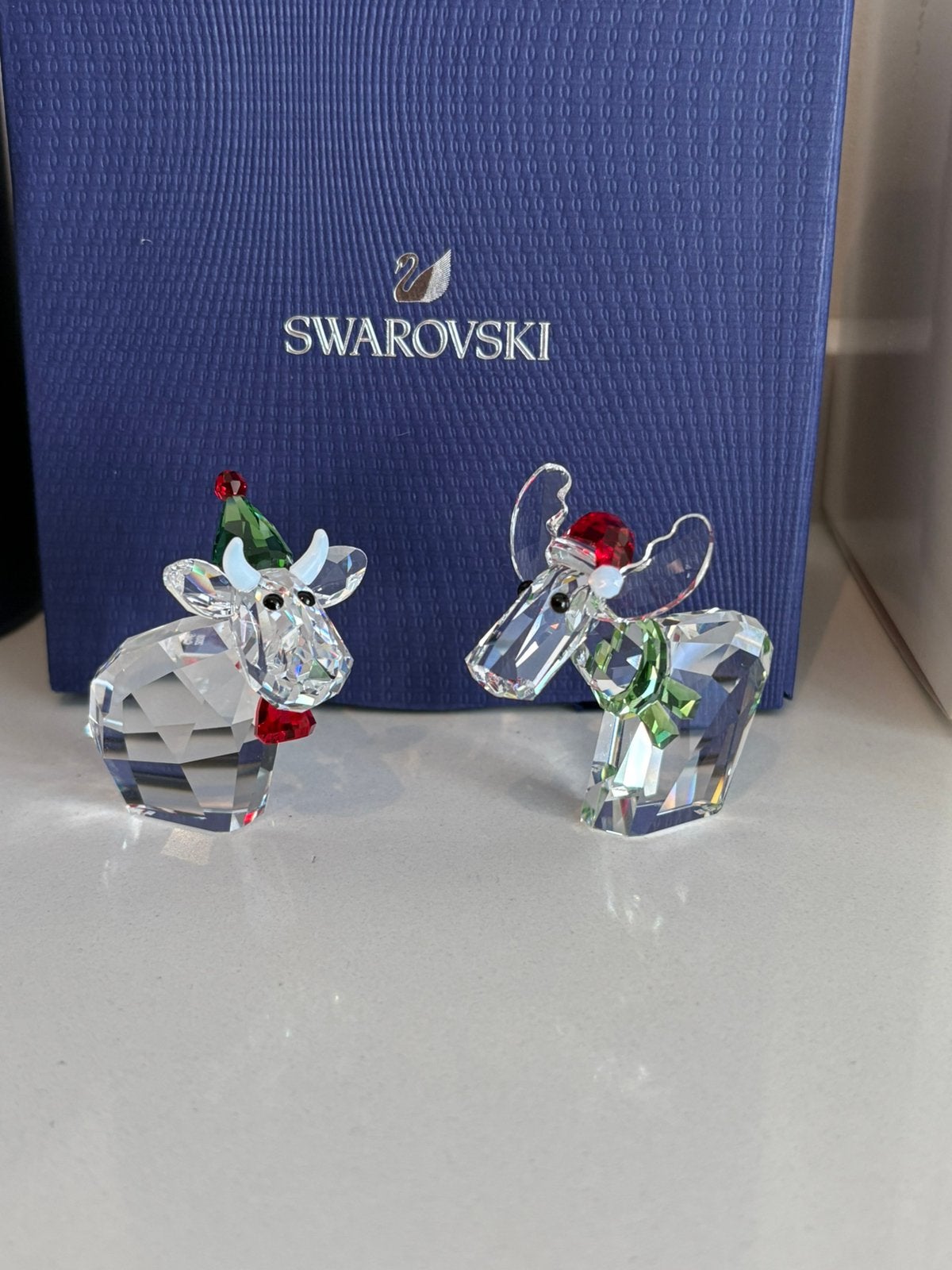 Swarovski Mo en Ricci kerst, Ophalen of Verzenden, Zo goed als nieuw, Figuurtje