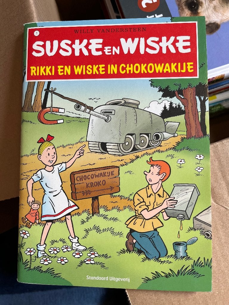 Suske en Wiske (nummer 1) Rikki en Wiske in Chokowakije, Boeken, Eén stripboek, Ophalen of Verzenden, Zo goed als nieuw, Willy Vandersteen