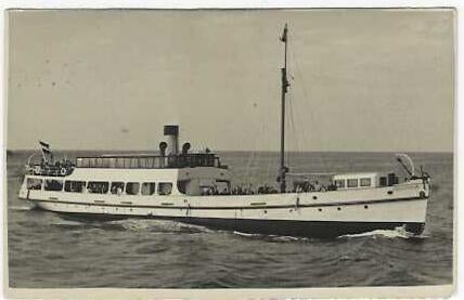Veerboot, Ophalen of Verzenden, Zo goed als nieuw, Kaart, Foto of Prent