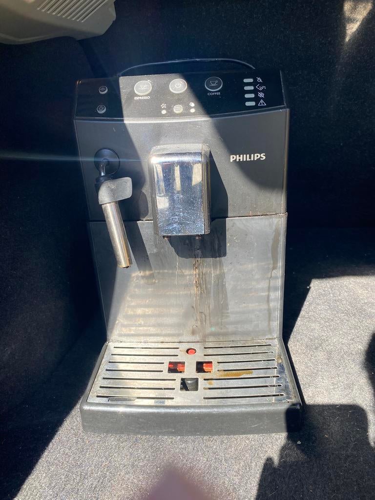 Philips bonenkoffie machine, Witgoed en Apparatuur, Koffiezetapparaten, Gebruikt, Koffiemachine, Afneembaar waterreservoir, Koffiebonen