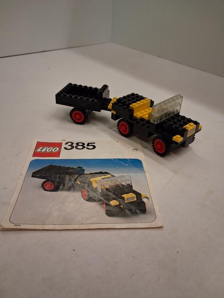 Lego 385 of road jeep, Gebruikt, Lego, Ophalen of Verzenden, Inclusief instructies