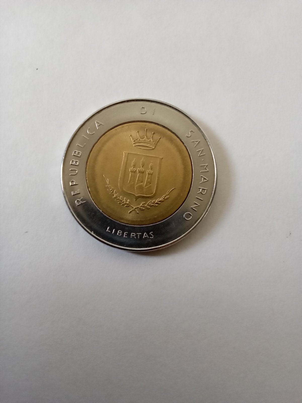 San Marino lire 500 1983, Postzegels en Munten, Munten | Europa | Niet-Euromunten, Ophalen of Verzenden, Overige landen