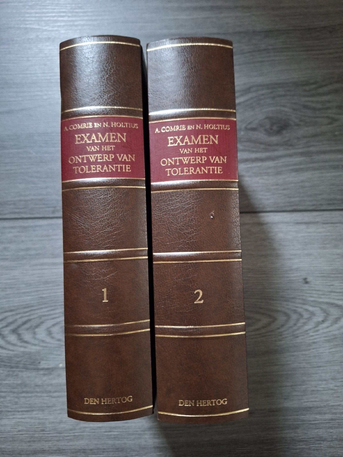 Examen van het ontwerp van tolerantie - A. Comrie & N. Holti, Boeken, Ophalen of Verzenden, Zo goed als nieuw, A. Comrie en N. Holtius
