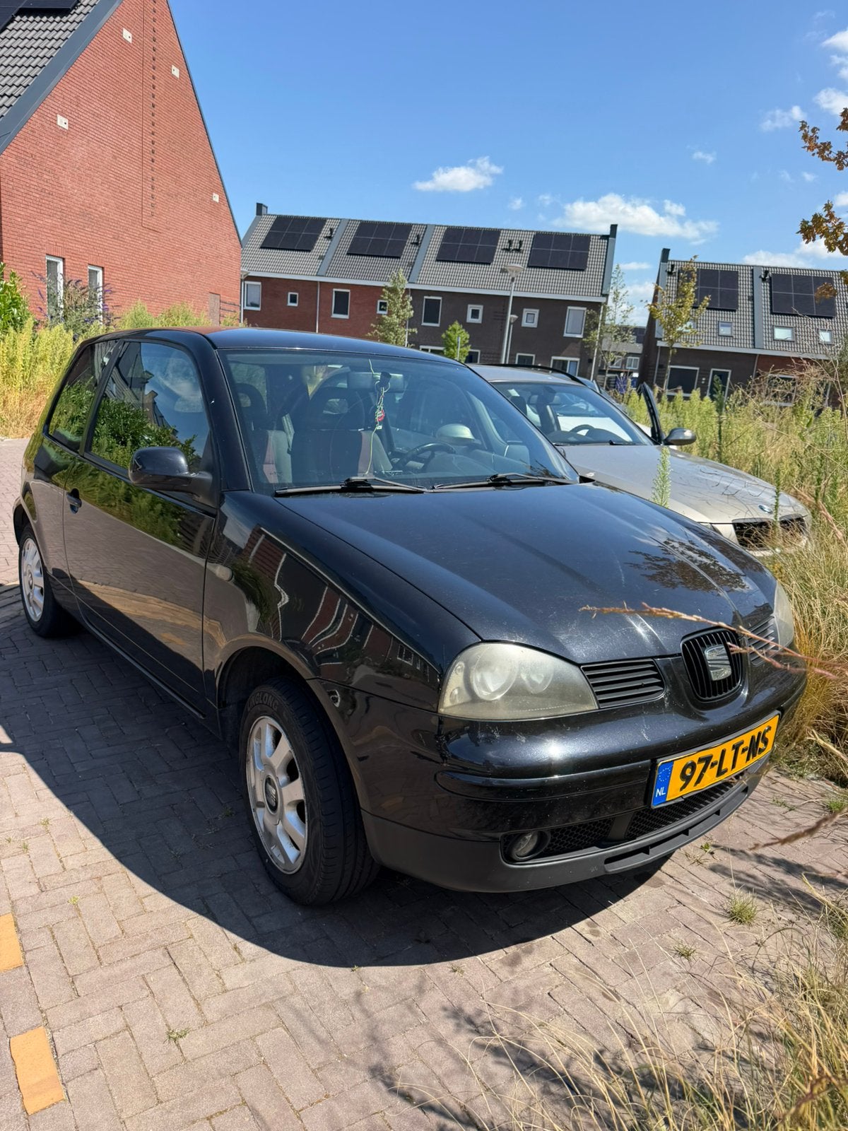 Seat Arosa 1.4 44KW 2003 Zwart, Voorwielaandrijving, 450 kg, 31 €/maand, 4 stoelen