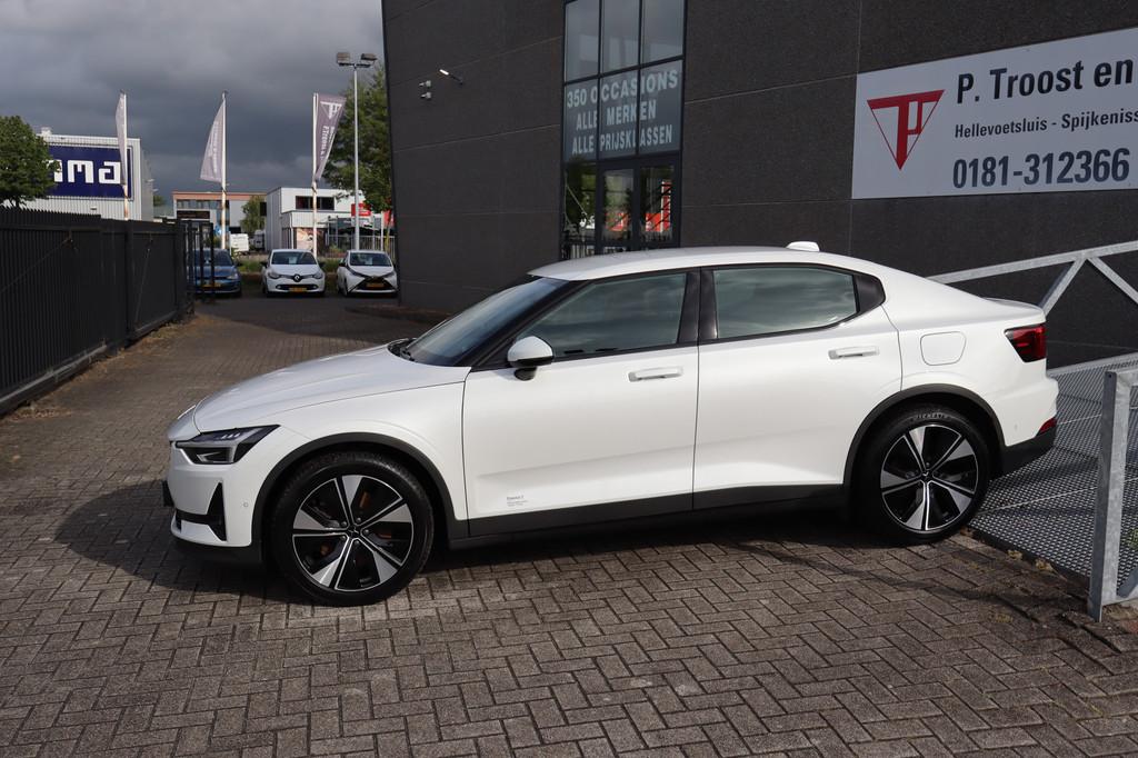 Polestar 2 Long Range Single Motor 78 kWh 97% SOH/Pilot pack, Auto's, Polestar, Gebruikt, Zwart, 1969 kg, Wit
