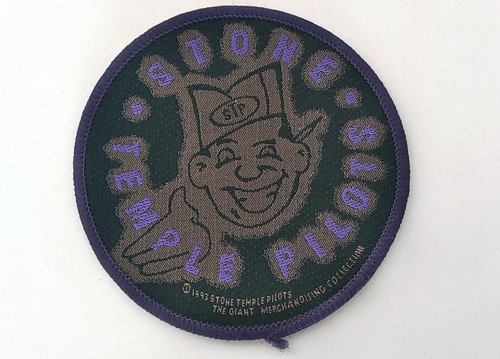 Stone Temple Pilots erg mooie vintage 1993 patch s12, Verzamelen, Ophalen of Verzenden, Zo goed als nieuw, Foto of Kaart