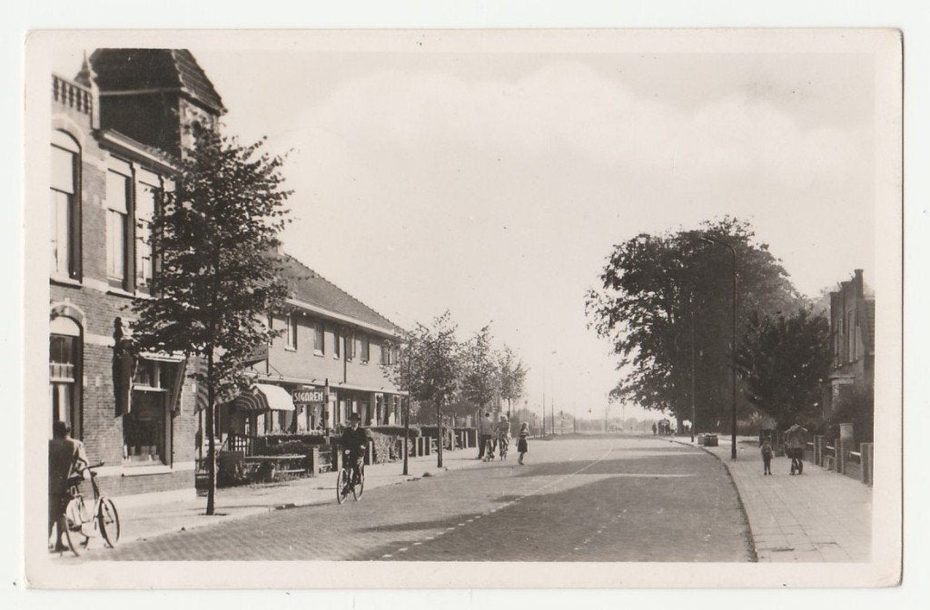Voorschoten.  Van Kempenstraat., Verzamelen, Ansichtkaarten | Nederland, Verzenden, 1940 tot 1960, Gelopen, Zuid-Holland