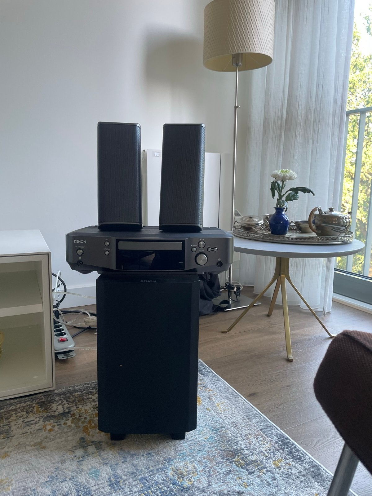 Denon Home Cinema Set met DVD-speler en 2.1 Luidsprekers, Ophalen, Gebruikt, 2.1-systeem, Dvd-speler