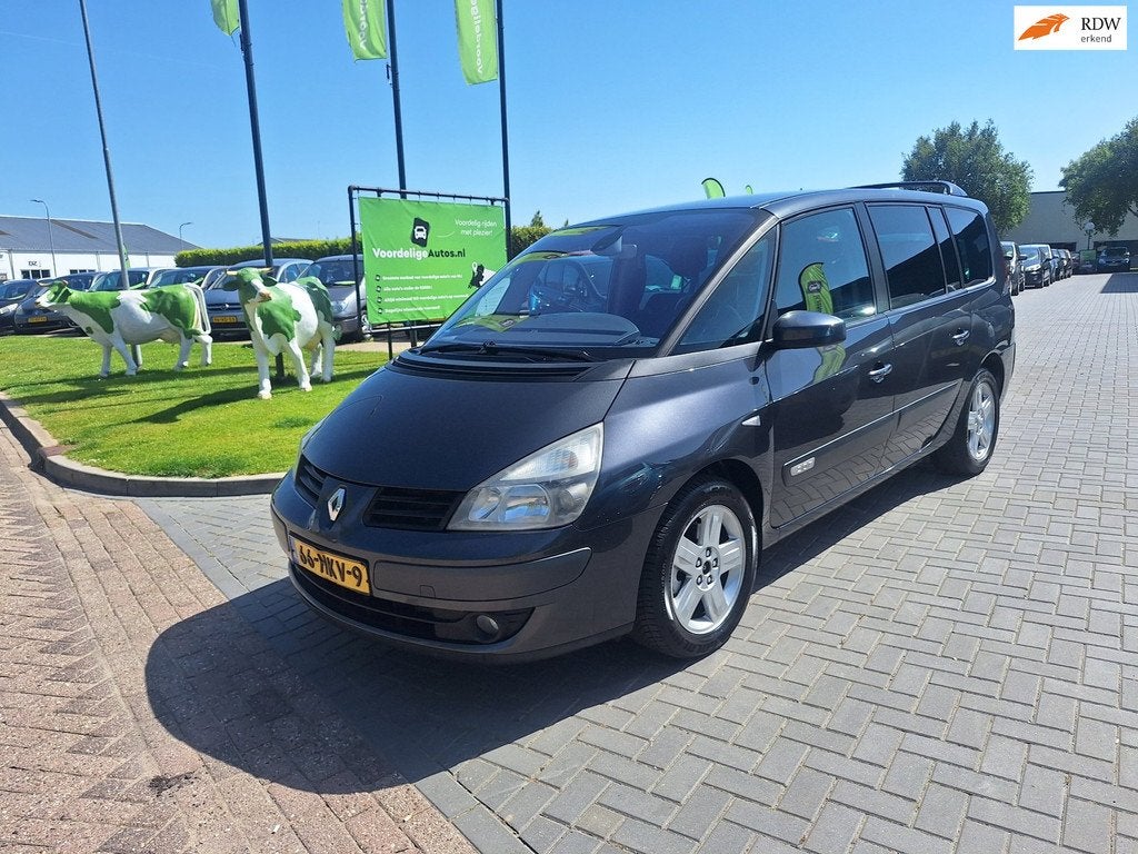 Renault Grand Espace 2.0T Expression / 7- persoons / APK maa, Auto's, Gebruikt, 4 cilinders, 2000 kg, Bedrijf
