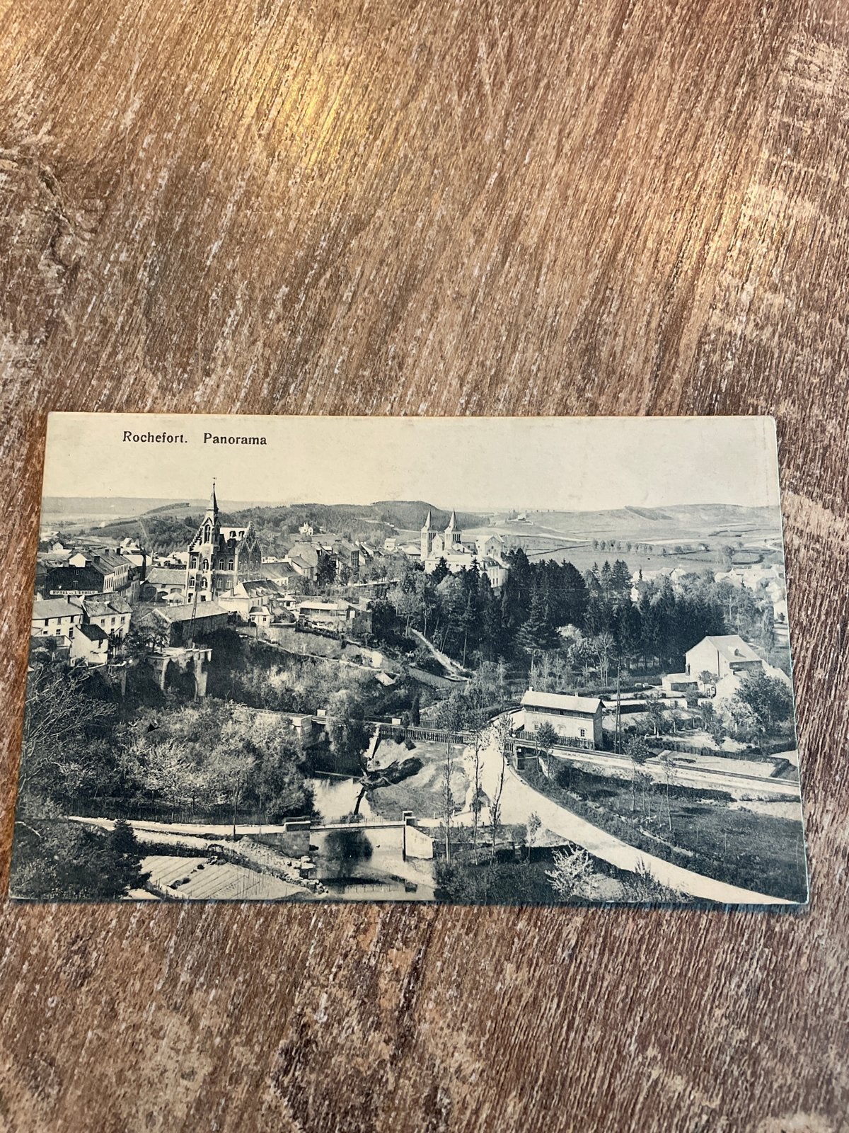 Oude Ansichtkaart Rochefort Panorama (voor 1920), Verzamelen, Ophalen of Verzenden, Gelopen