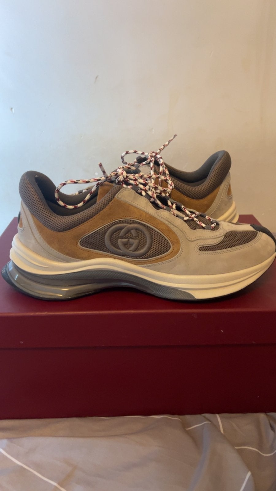 Origenele Gucci runners, Kleding | Heren, Schoenen, Ophalen of Verzenden, Zo goed als nieuw, Zwart, Overige typen