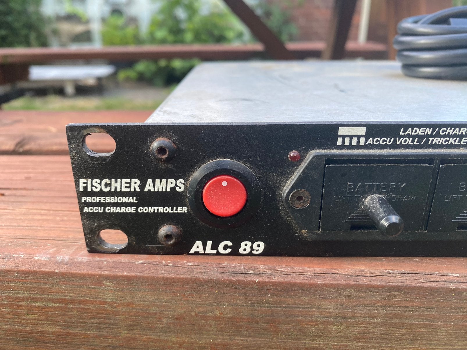Lader voor 9V batterijen Fischer Amps, Ophalen, Gebruikt