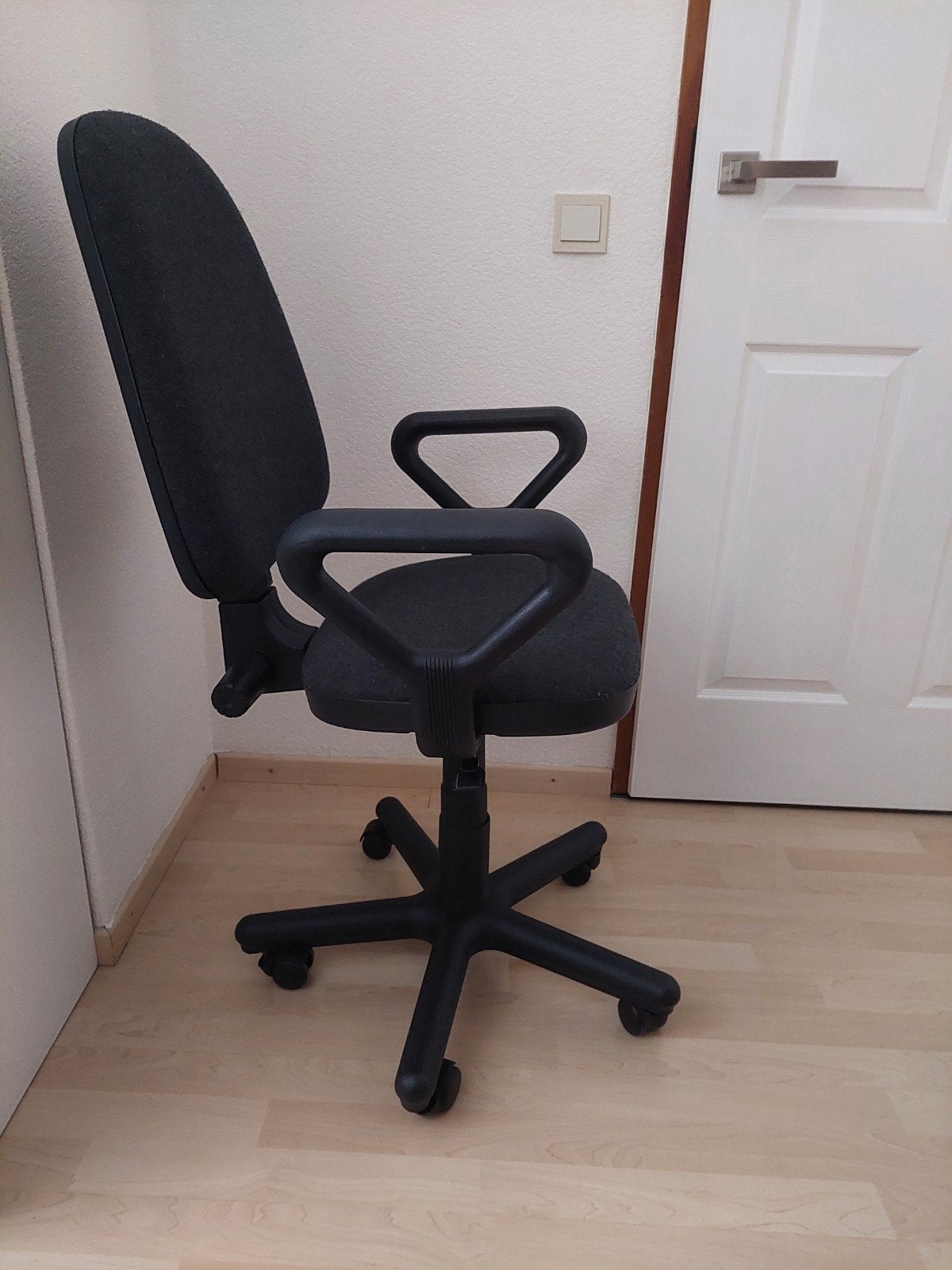 Bureaustoel, Ophalen, Gebruikt, Grijs, Bureaustoel