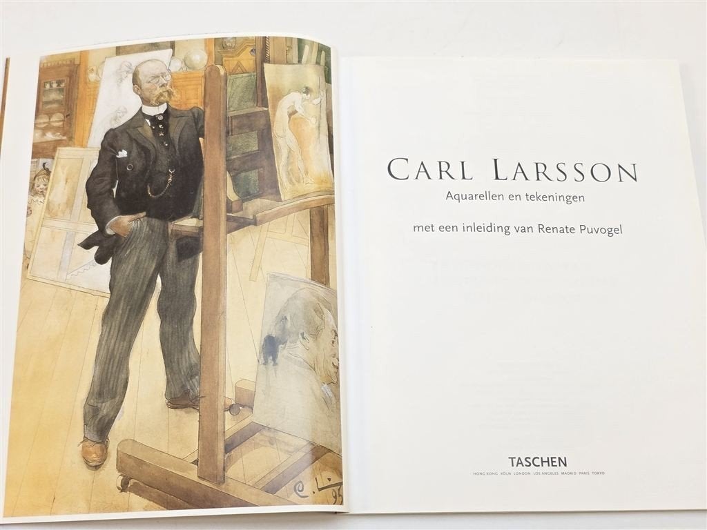 Carl Larsson Aquarellen en Tekeningen — Taschen 2007, Ophalen of Verzenden, Gelezen
