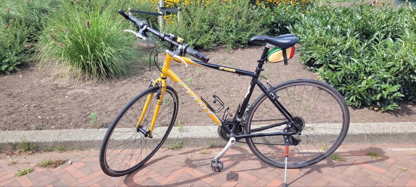 Racefiets hybride, Giant Compact road. Kl. goud/zwart. 21 v, Ophalen, Aluminium, Meer dan 20 versnellingen, Giant