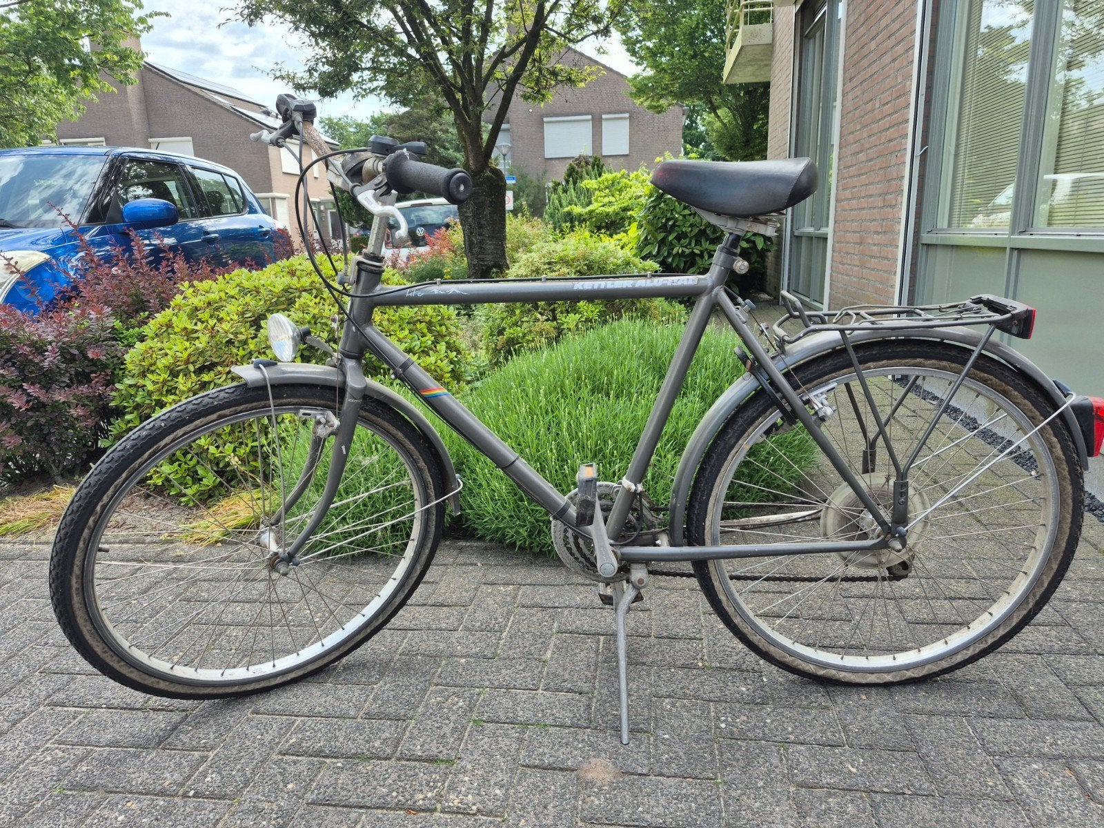 Kettler herenfiets, Gebruikt, Velgrem, Versnellingen, Ophalen