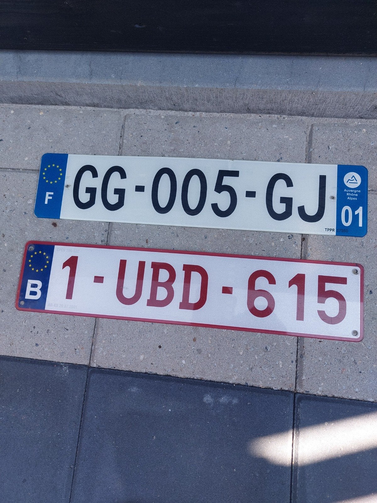 kentekenplaten voor de verzameling, Auto diversen, Ophalen