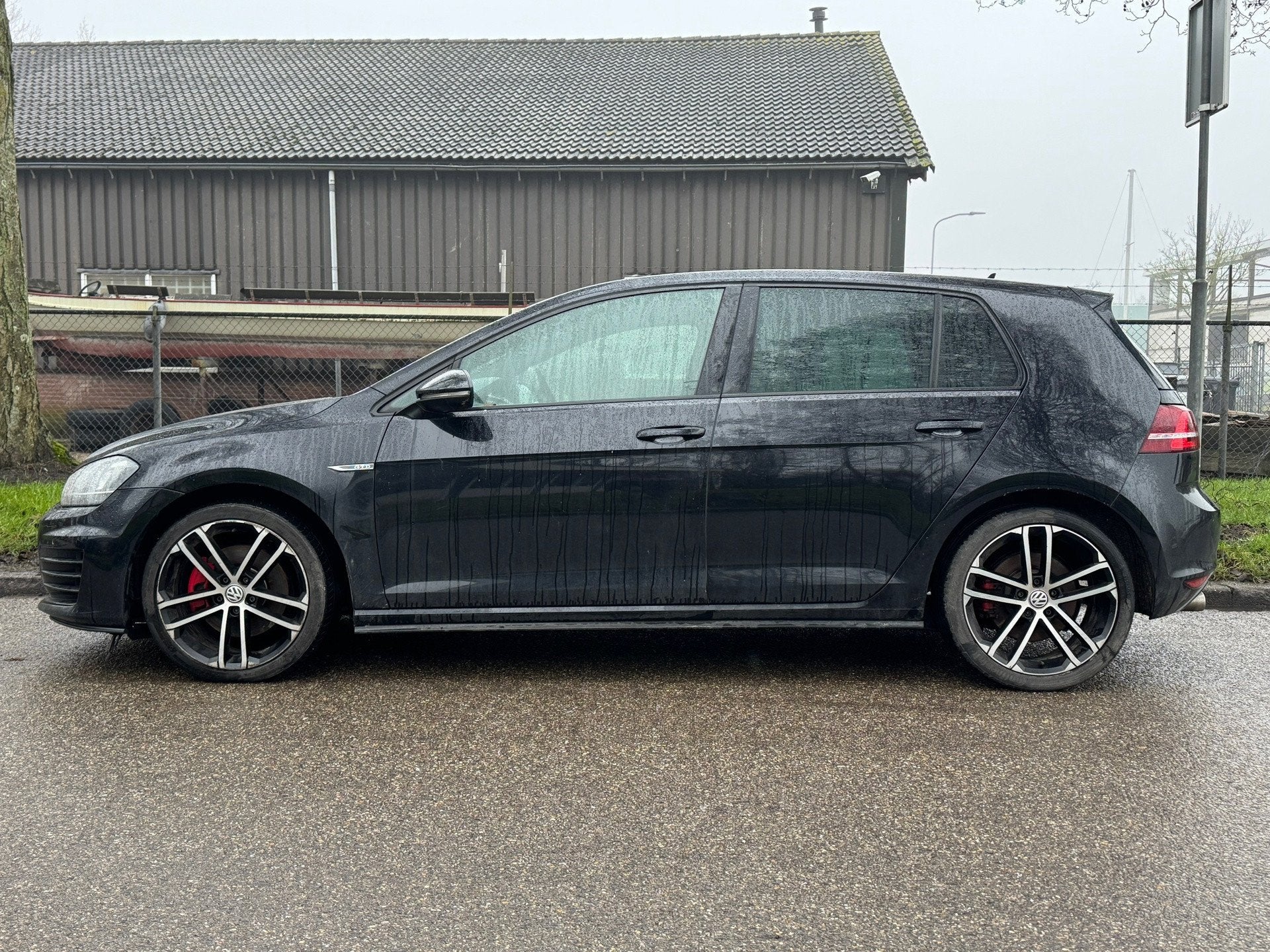 Volkswagen Golf 2.0 TDI GTD LEES TEKST!, Gebruikt, 4 cilinders, Zwart, 140 €/maand