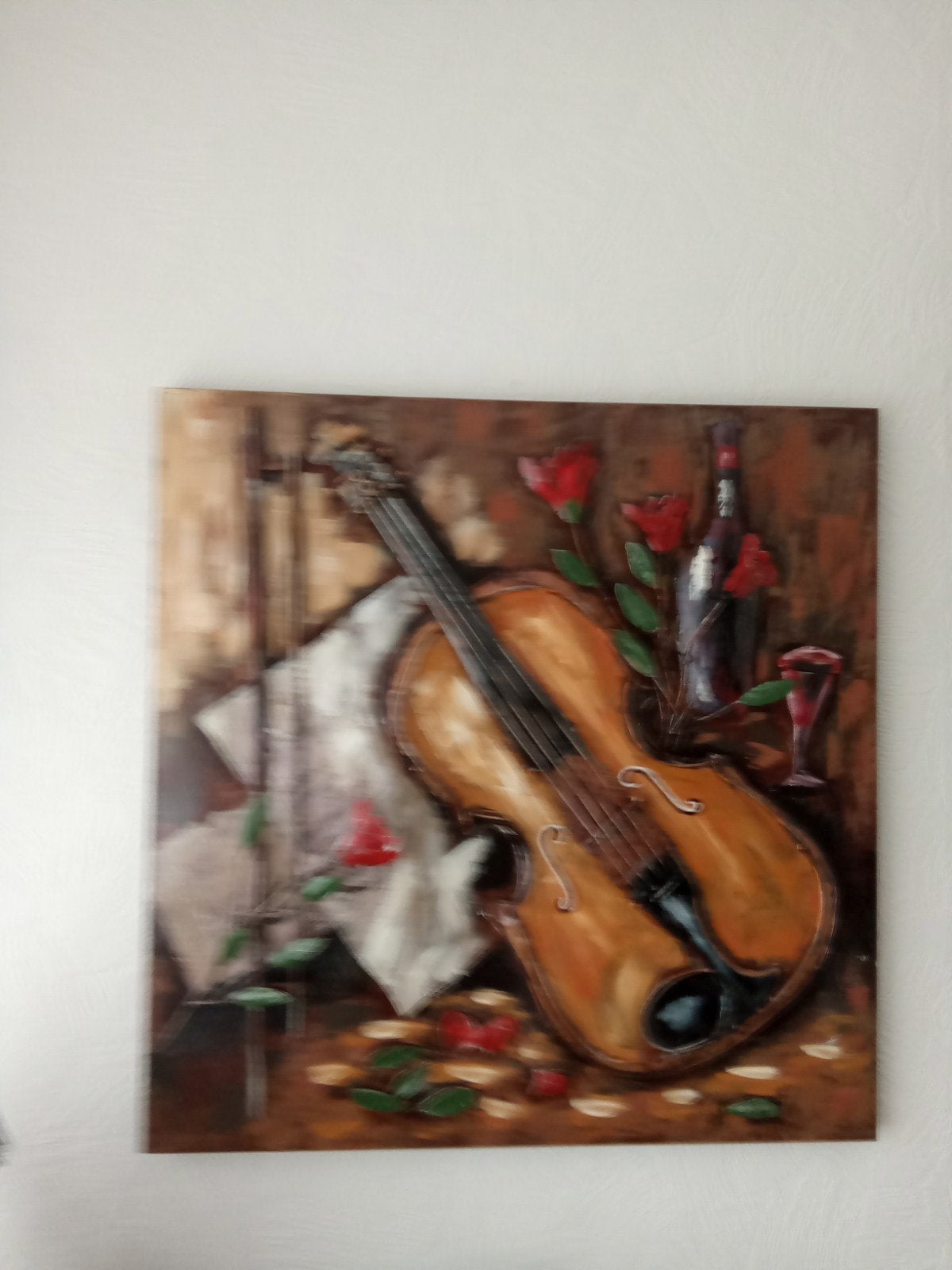 3D wanddecoratie., Ophalen