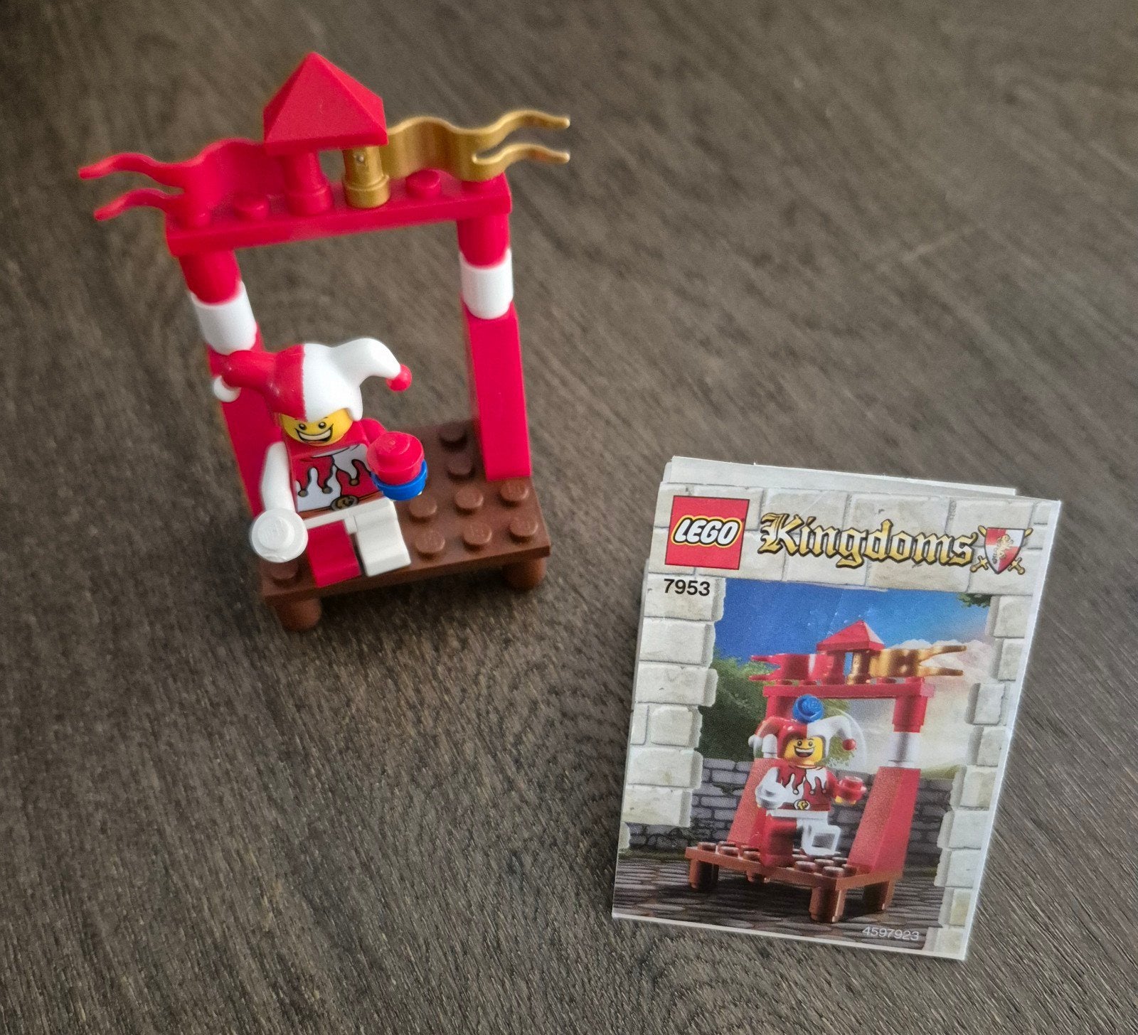 Lego Kingdoms 7953 Nar Jester miniset uit 2010 COMPLEET, Gebruikt, Overige thema's, Lego, Ophalen of Verzenden