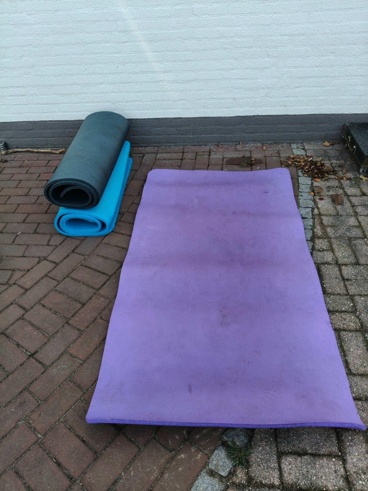 XXL Yogamat 180x100 cm, 1,5 cm dik, Ophalen, Gebruikt, Yogamat