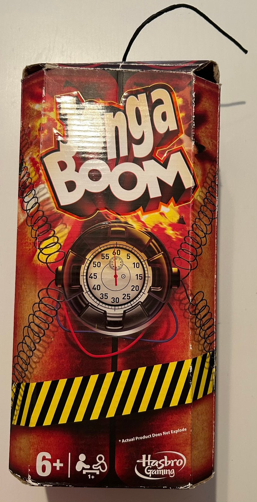 Jenga Boom! Bom Spel van Hasbro  Hilarisch & Explosief Compl, Een of twee spelers, Ophalen of Verzenden, Zo goed als nieuw