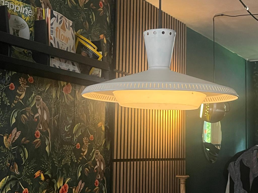 Louis Kalff NB92 hanglamp Philips - design Jaren '50, Antiek en Kunst, Ophalen