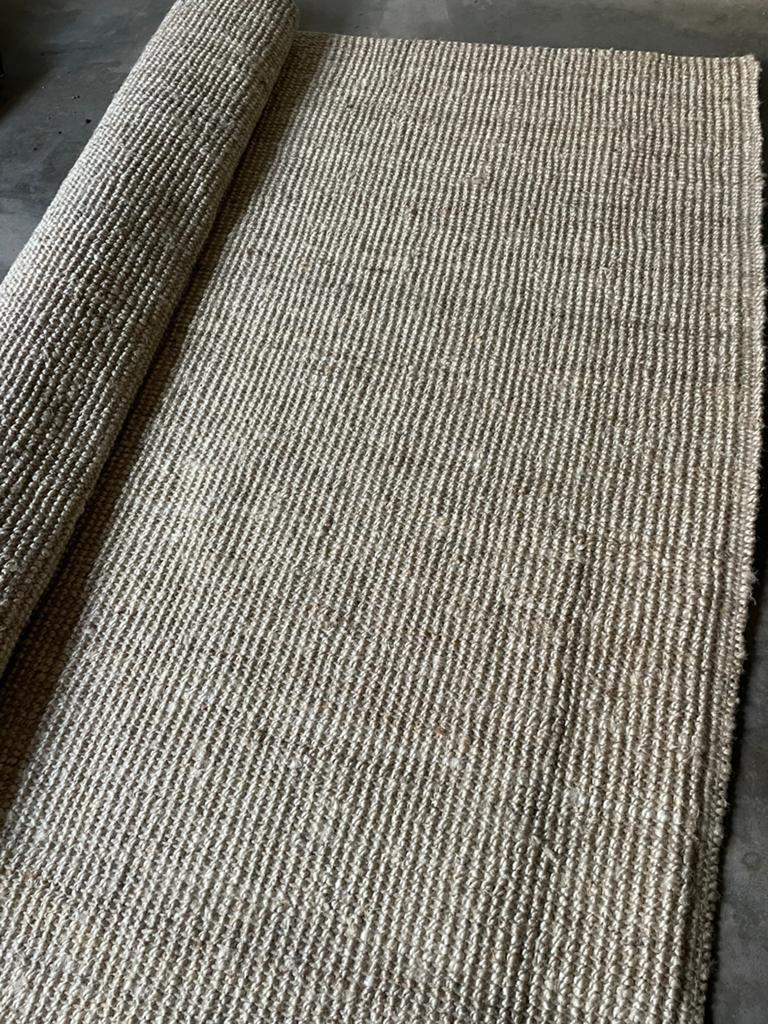 Jute vloerkleed 200x300 cm, Ophalen, Nieuw, Rechthoekig, 200 cm of meer