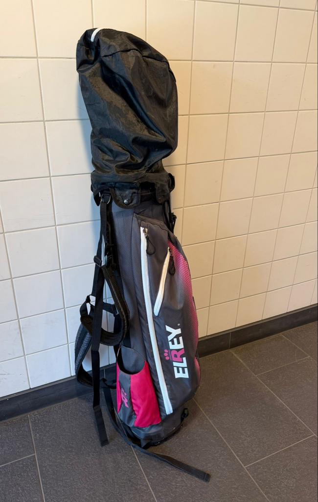 Complete golfset met tas en accessoires, Ophalen, Gebruikt, Set, Overige merken