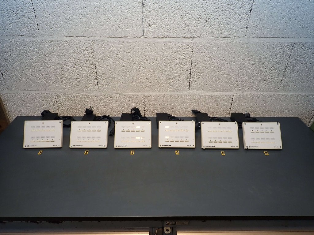 Crestron MPC-M5 -W programmeerbaar AV-bedieningspaneel PoE, Niet ingevuld, Gebruikt, Niet ingevuld, Ophalen of Verzenden