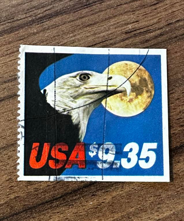 USA 1983 Roofvogels zeearend (2) - Gestempeld, Ophalen of Verzenden, Gestempeld, Noord-Amerika