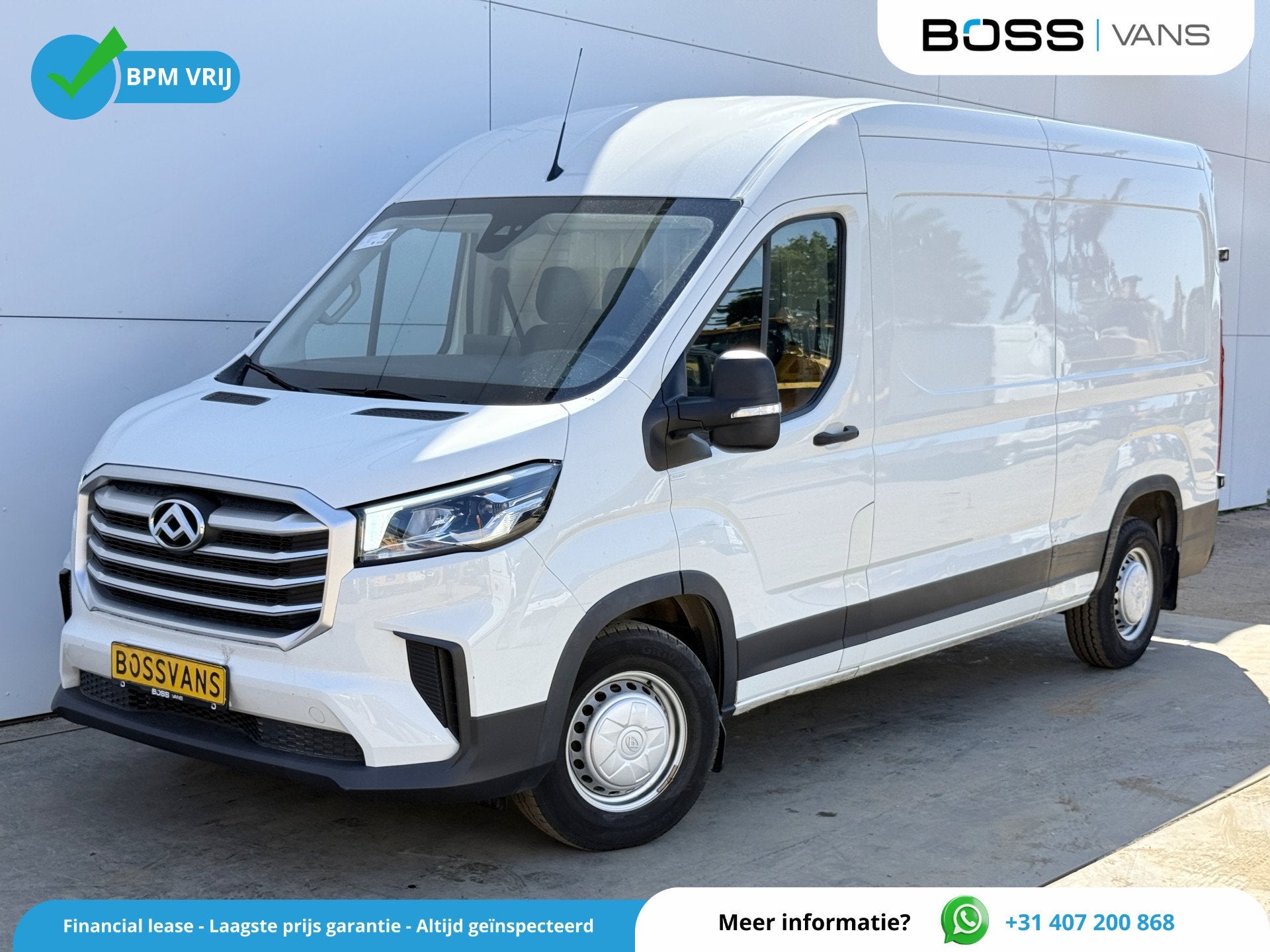 Maxus Deliver 9 2.0 CiT 150PK L3H2 SCHADE Airco Cruise Contr, Auto's, Bestelauto's, Bedrijf, Te koop, ABS, Airbags, Airconditioning