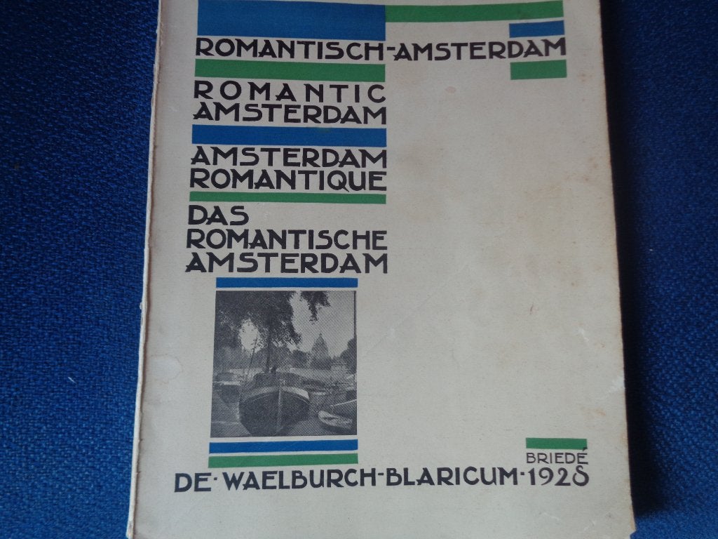 AMSTERDAM, ROMANTISCH AMSTERDAM, 1938, WAELBURCH, Ophalen of Verzenden, Gelezen