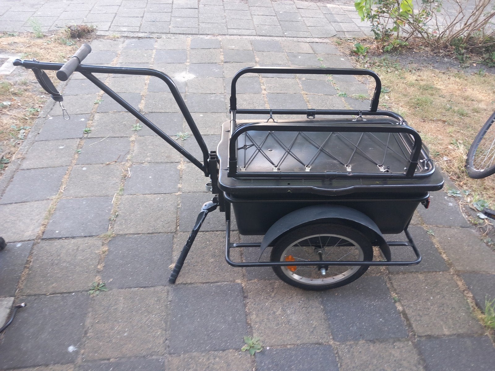 te koop fiets of scooter  .viskar roland, Fietsen en Brommers, Ophalen, Zo goed als nieuw, Bagagekar, 80 kg of meer