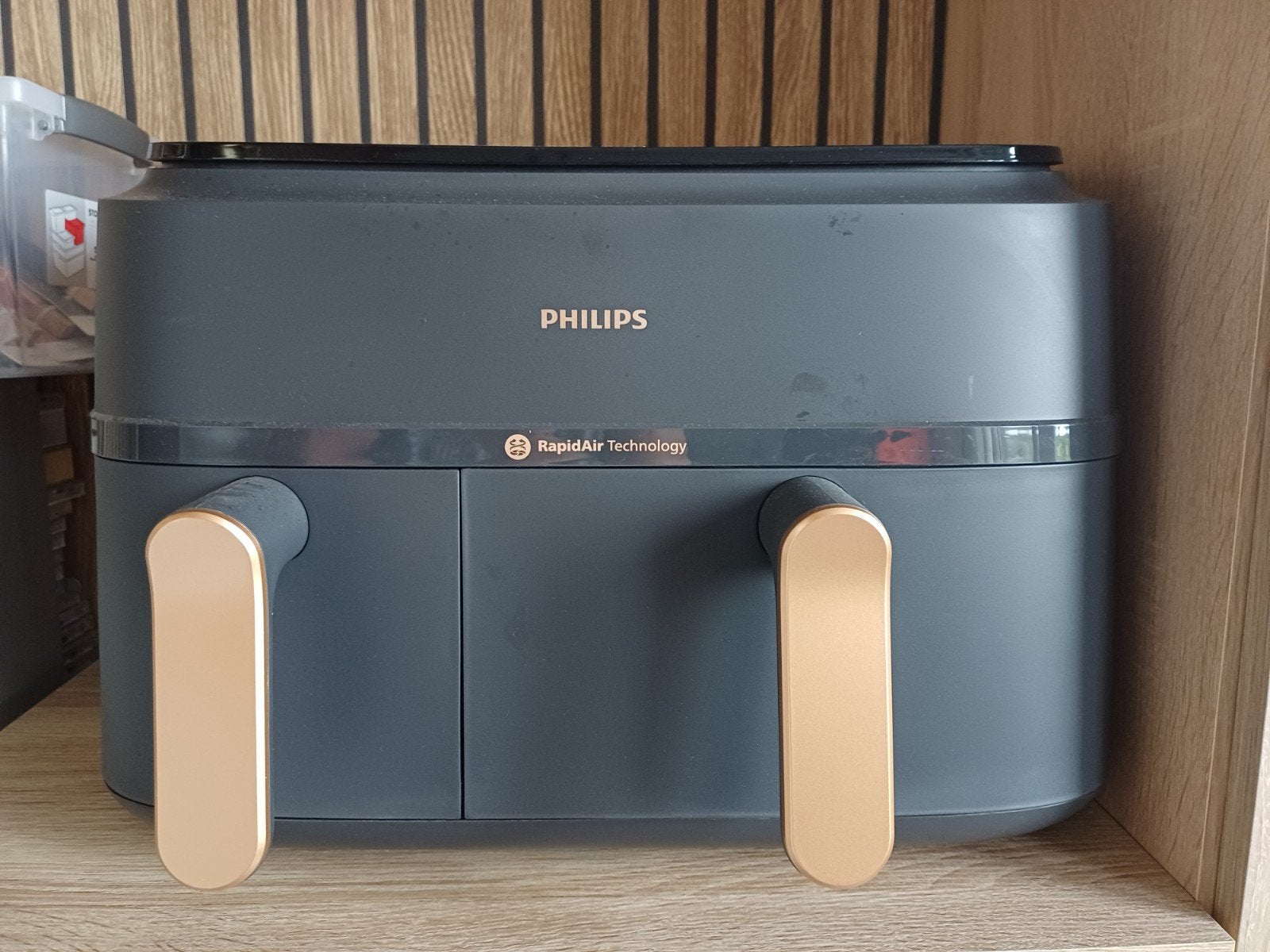 Philips rapidair technology airfryer, Ophalen of Verzenden, Zo goed als nieuw, Airfryer