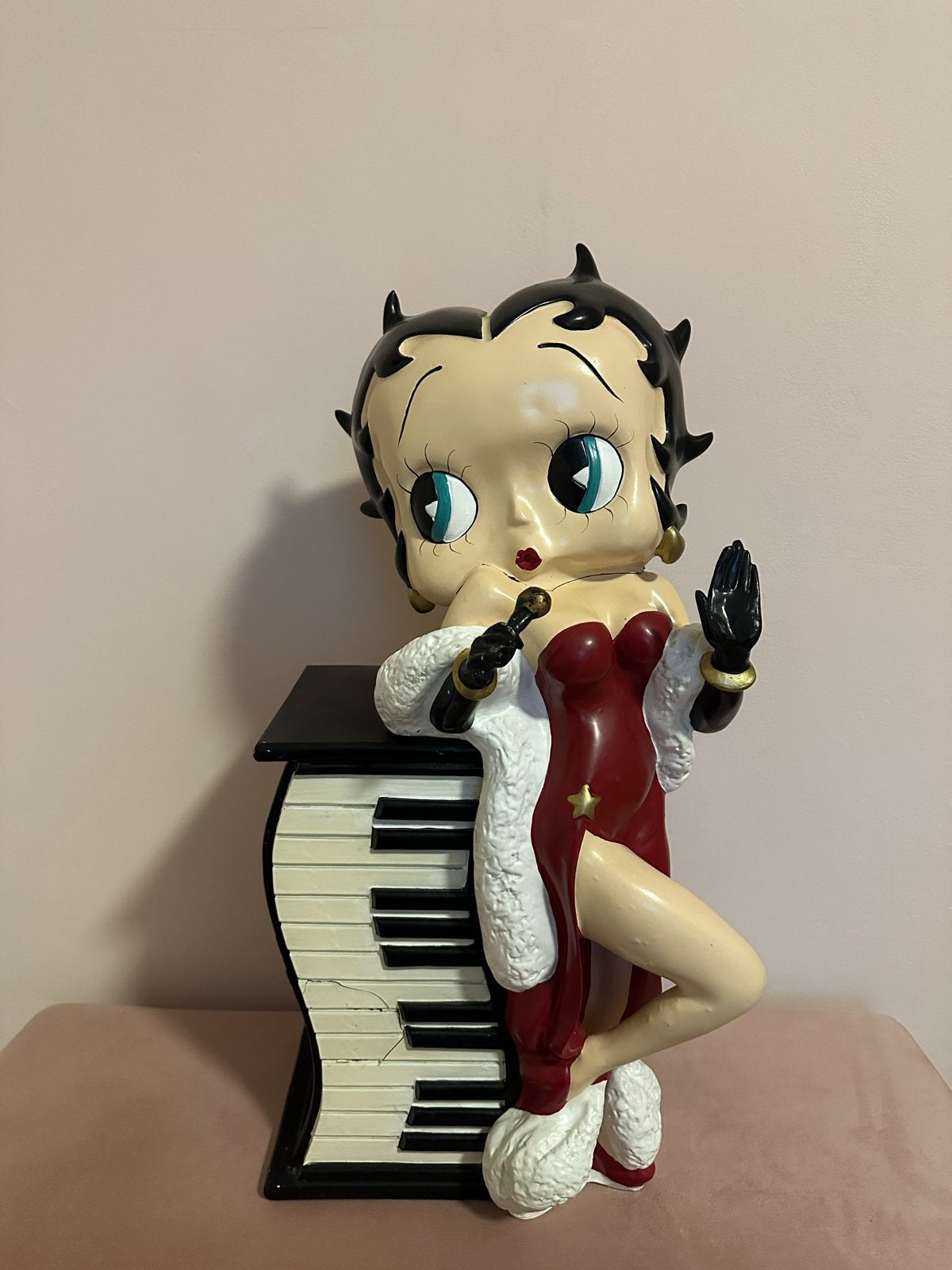BETTY BOOP - Beeld | Kast | CD-houder | Boekenkast | Vintage, Ophalen, Gebruikt