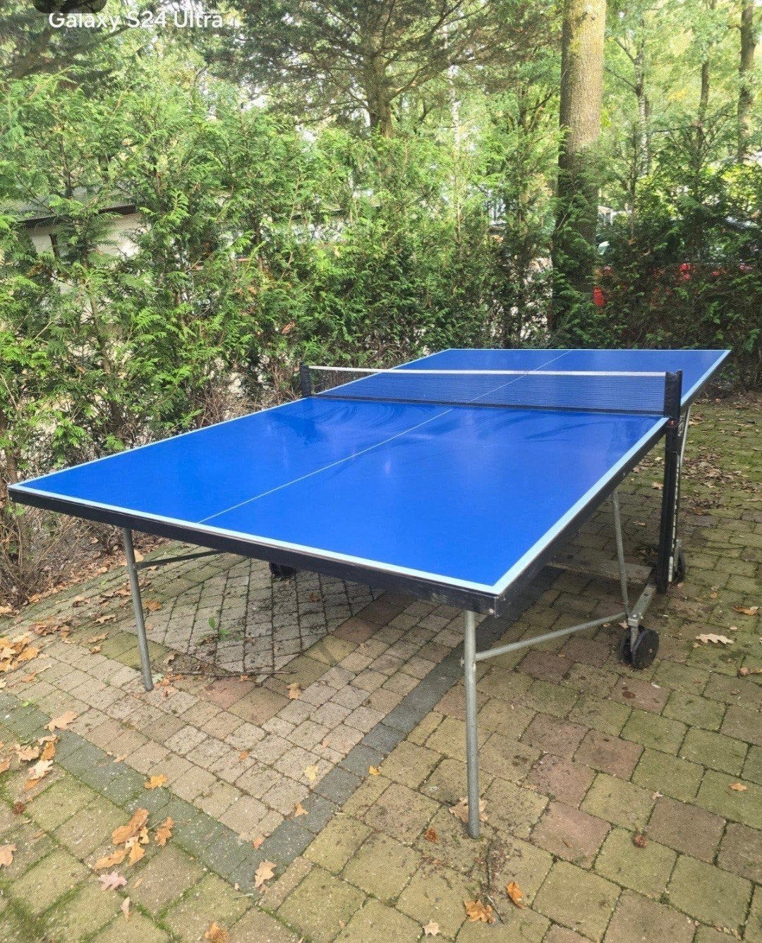 Tectonisc tafeltennistafel, Ophalen, Gebruikt, Tafel Indoor, Inklapbaar