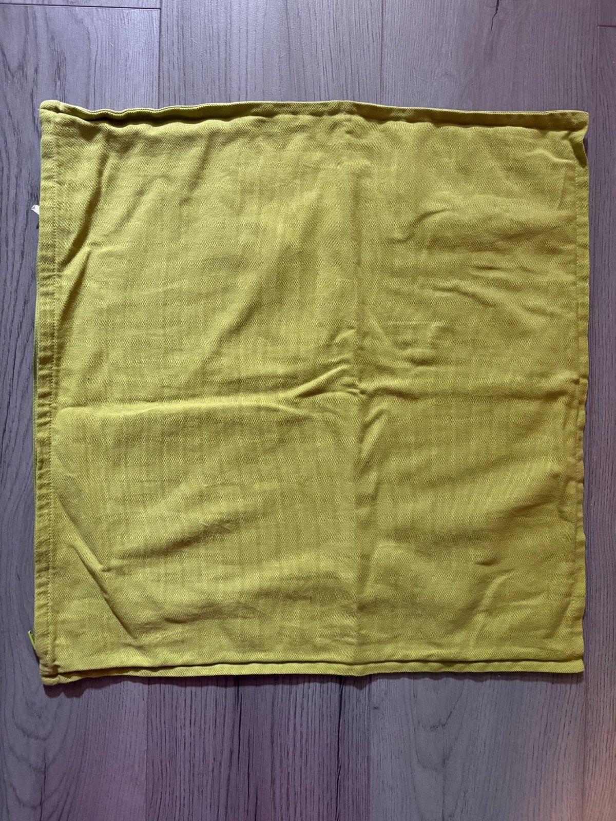 IKEA GURLI Kussenhoes 50x50 cm - lime groen, Gebruikt, Wasbaar, IKEA, Ophalen of Verzenden