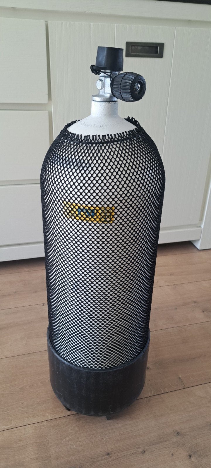 Duikfles 15L M 25X2 Nieuwe Keuring!, Watersport en Boten, Ophalen of Verzenden, Zo goed als nieuw, Duikfles