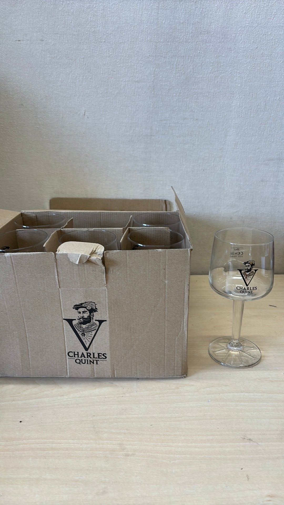 Bierglazen, Ophalen of Verzenden, Nieuw, Glas of Glazen
