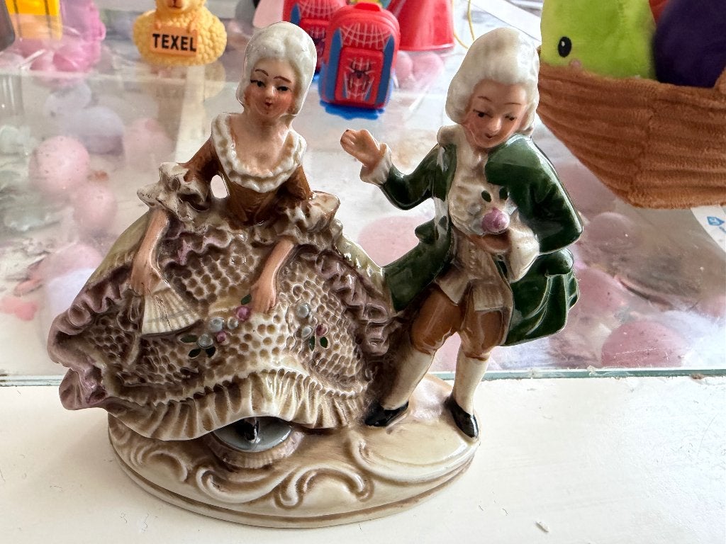 Antiek Duits barok berldje, Antiek en Kunst, Antiek | Porselein, Ophalen of Verzenden