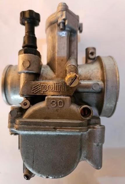 30mm polini carburateur vlakschuif am6 derbi OT NT aprilia P, Zo goed als nieuw, Polini, PWK, Ophalen of Verzenden