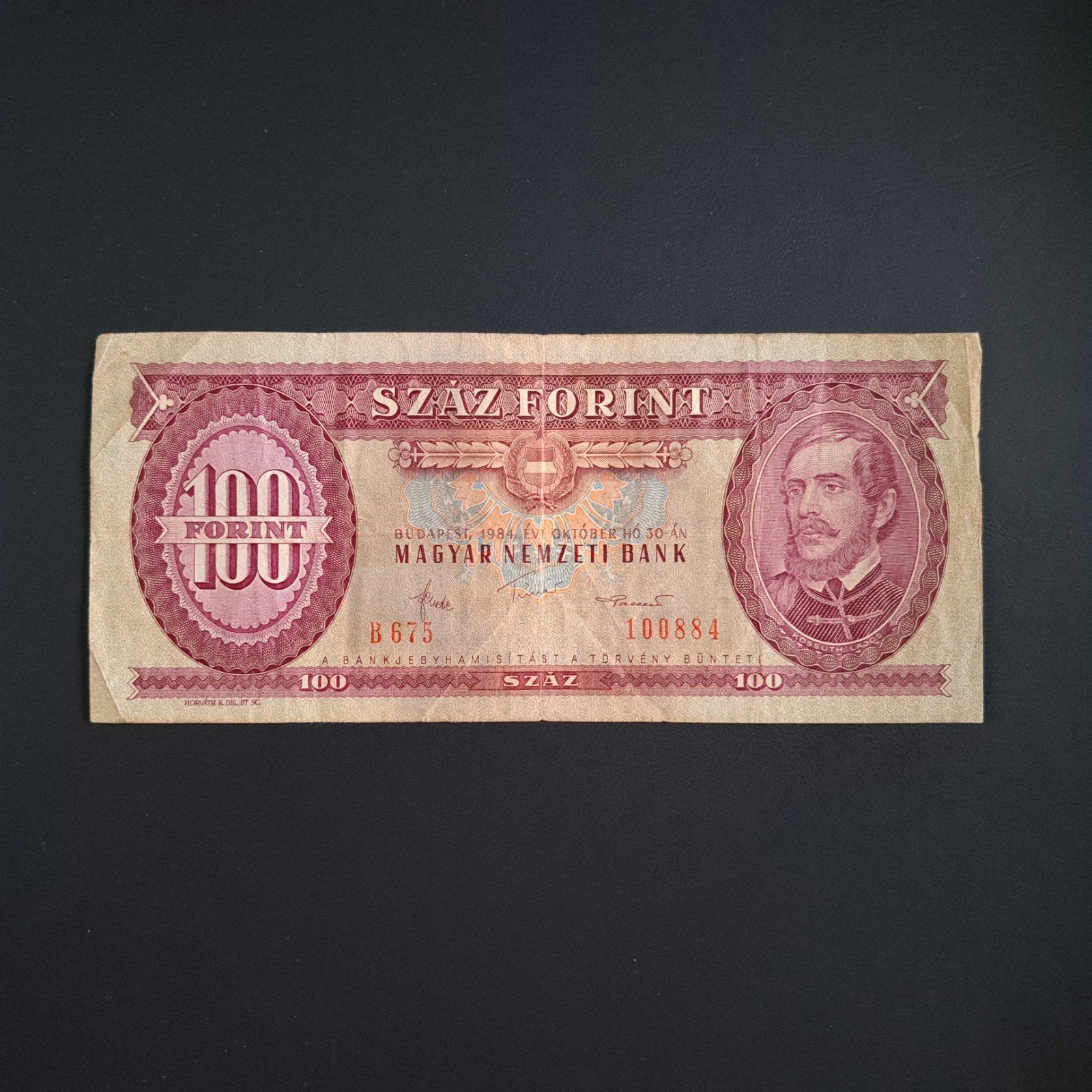 100 forint Hongarije #033, Verzenden, Hongarije, Los biljet