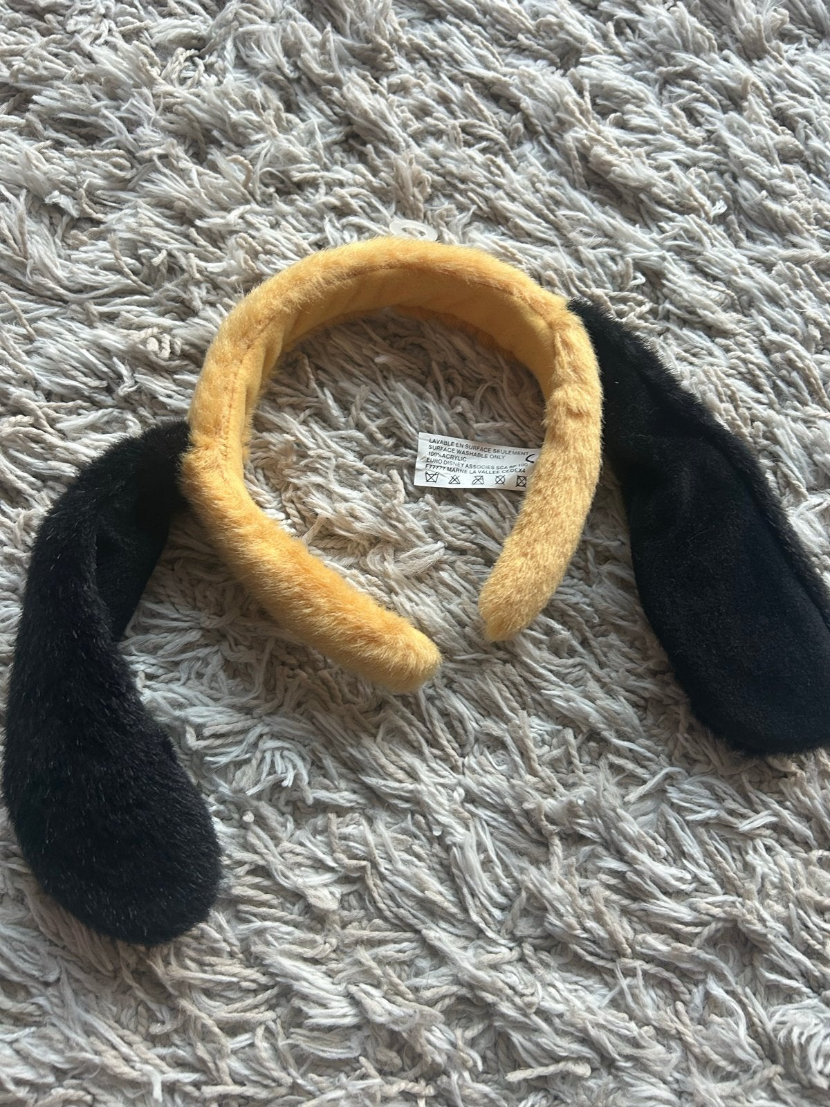 Pluto Hondenoren Diadeem - Disney Accessoire, Ophalen of Verzenden, Nieuw, Hoed of Pruik, Film of Tv