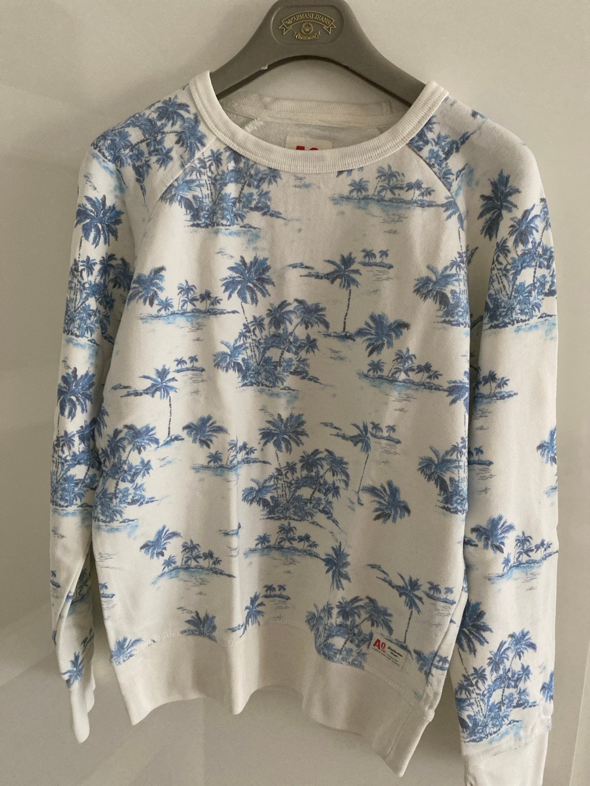 American Outfitters sweater met palmboomprint, Ophalen of Verzenden, Gebruikt, Jongen, Trui of Vest