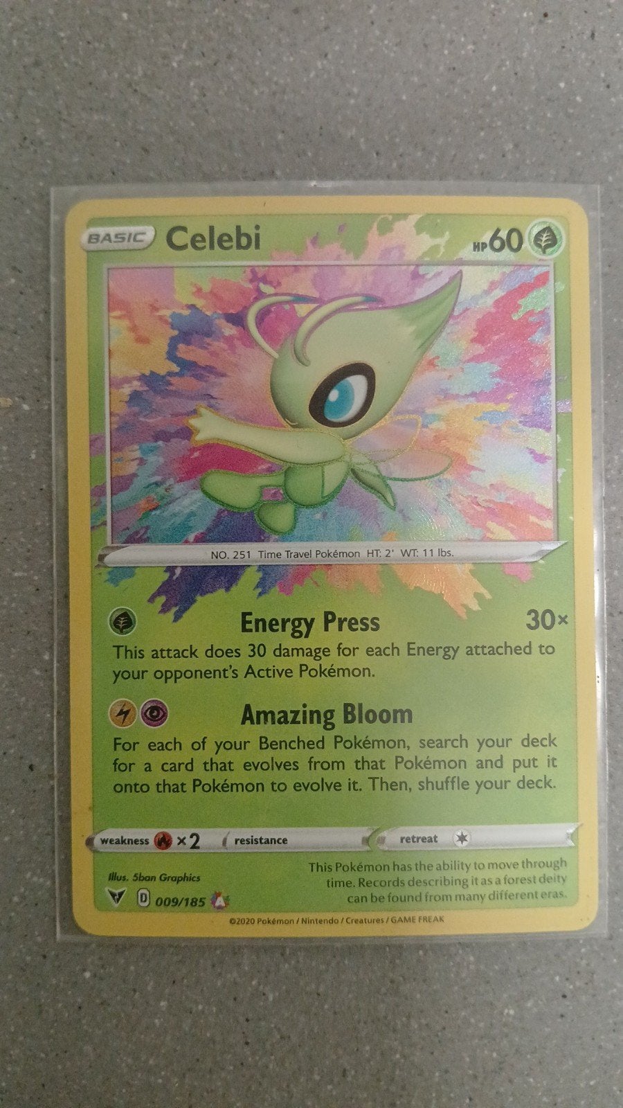 Pokémon Kaarten: Lillie's Determination, Celebi, Ophalen of Verzenden, Gebruikt, Meerdere kaarten