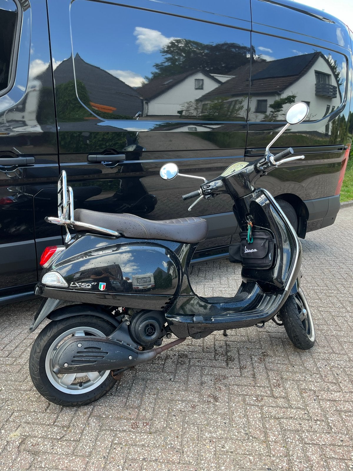 Vespa LX50 snor kenteken, Fietsen en Brommers, Scooters | Vespa, Ophalen, Gebruikt, Benzine, Vespa LX