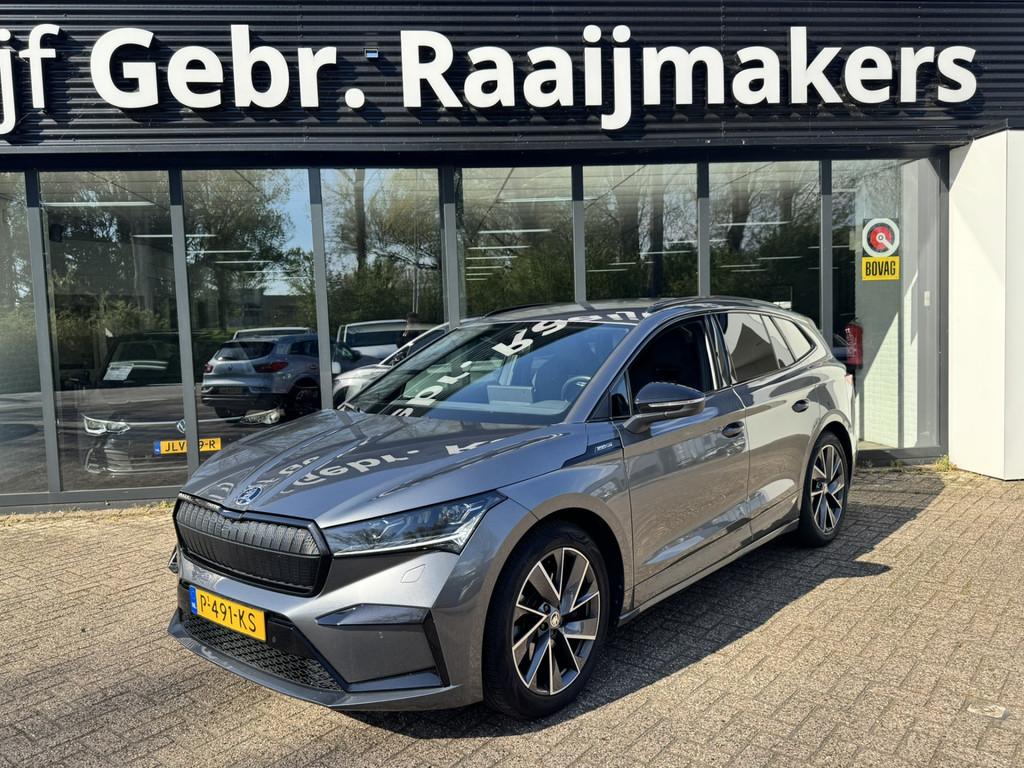 Skoda Enyaq iV 60 Sportline*91%SOH*AHK*Warmtepomp*ACC*Klimaa, Auto's, Skoda, Automaat, 12 maanden, Gebruikt, 20 min