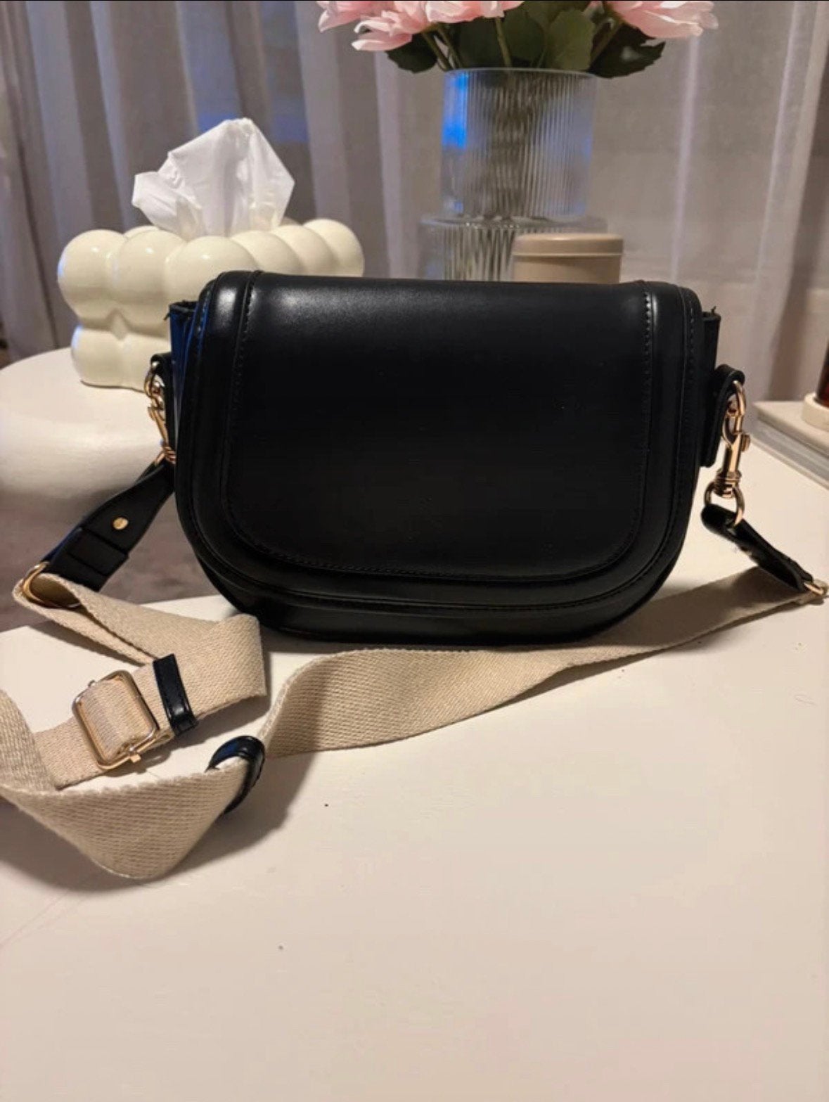 Bag New Yorker, Verzenden, Zo goed als nieuw, Zwart, Overige merken